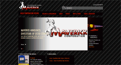 Desktop Screenshot of maverickcorp.com