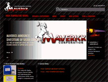 Tablet Screenshot of maverickcorp.com